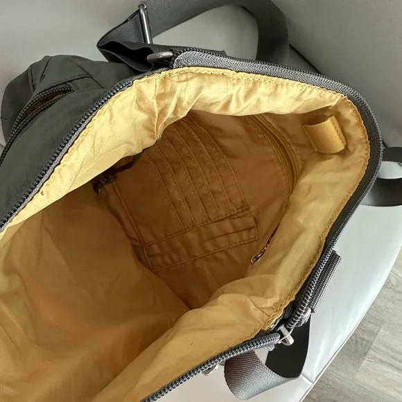 Baggallini Charcoal Messenger Bag - Picture 3 of 5